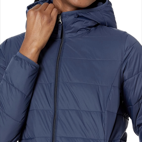 Amazon Essentials Jackets & Coats Nwt Plus Size Long Blue Puffer